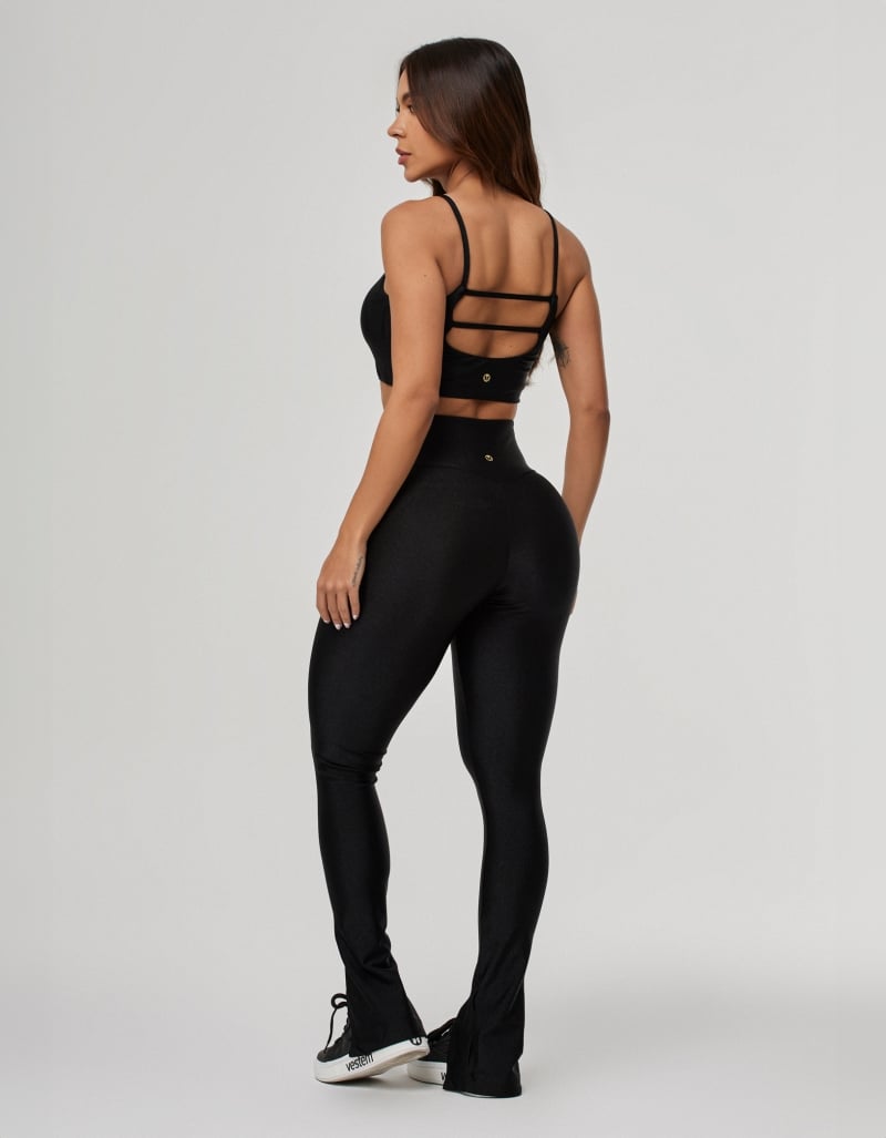 Luxe Light Support Top – Black