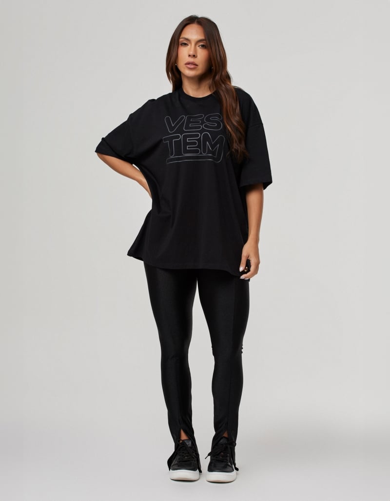 Legacy Women's Oversized T-Shirt – Black