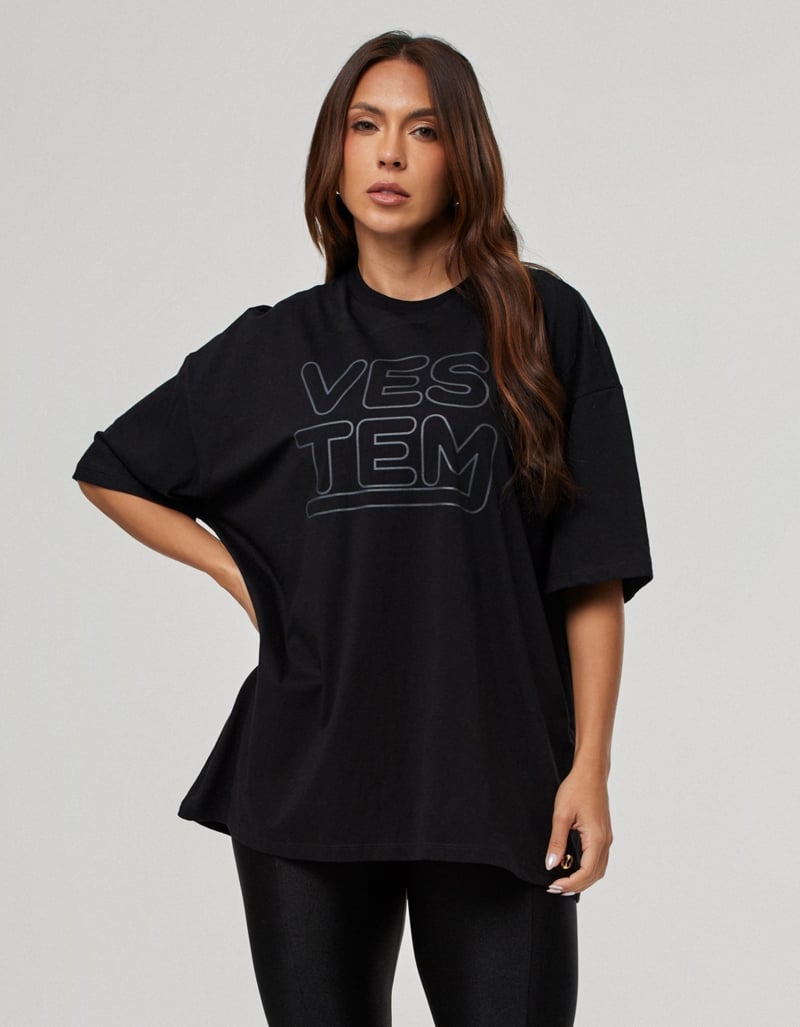 Legacy Women's Oversized T-Shirt – Black