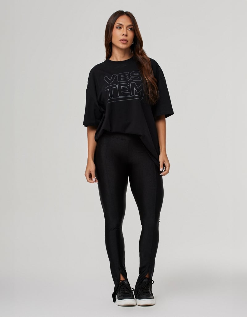 Legacy Women's Oversized T-Shirt – Black