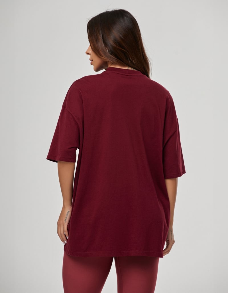 Legacy Women’s Oversized T-Shirt – Red Liquor