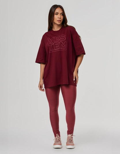 Legacy Women’s Oversized T-Shirt – Red Liquor