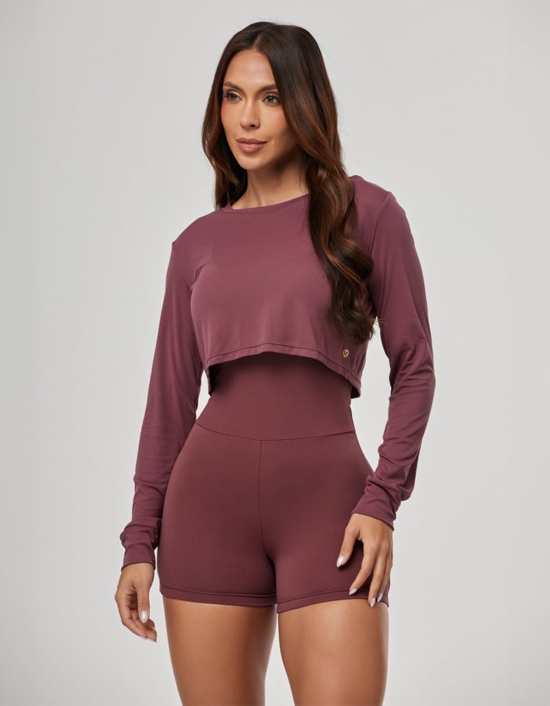 Dry Fit Long Sleeve Top Set – Ebony