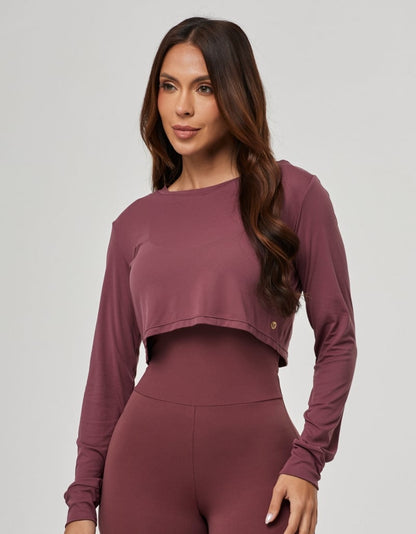 Dry Fit Long Sleeve Top Set – Ebony