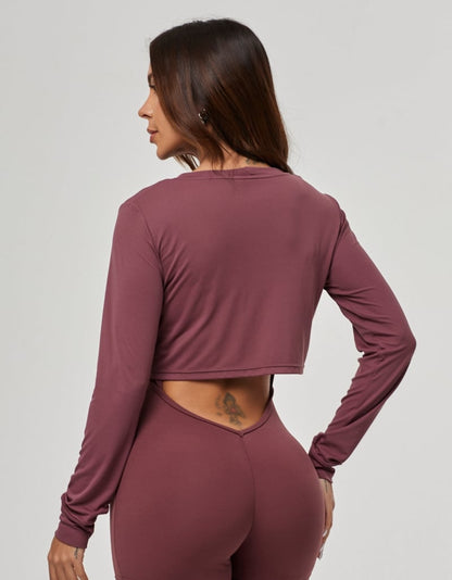 Dry Fit Long Sleeve Top Set – Ebony