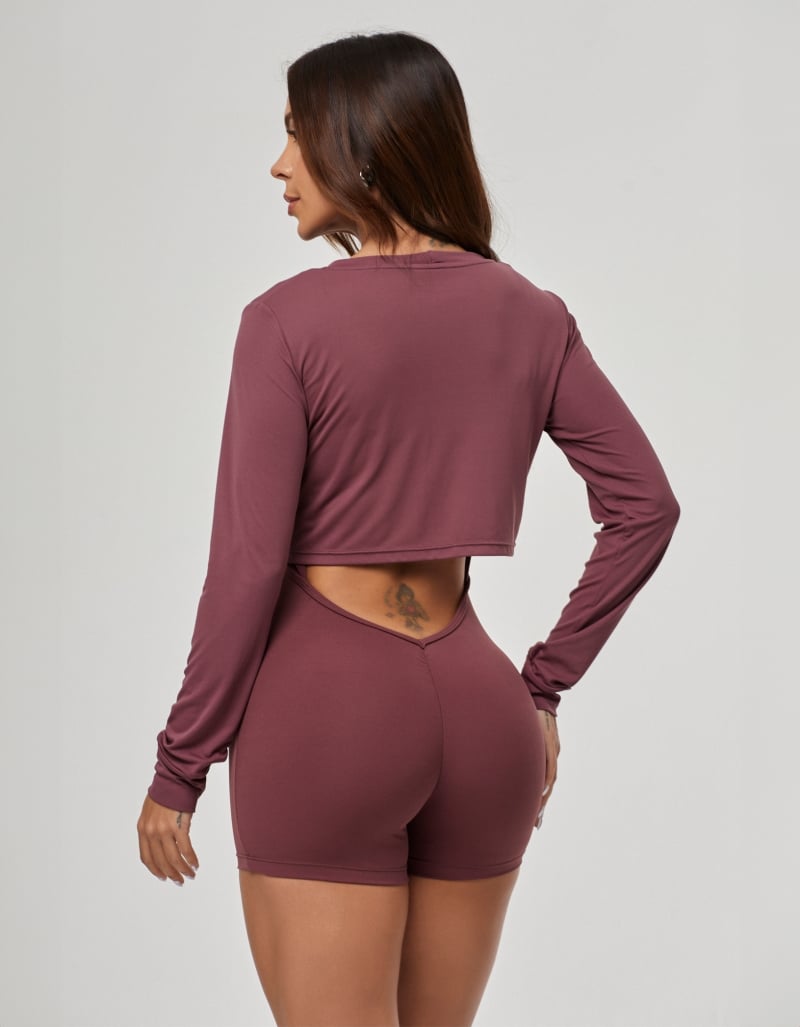 Dry Fit Long Sleeve Top Set – Ebony