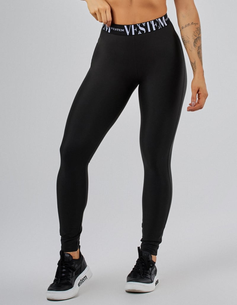 Black Gym Invisible Lift Leggings