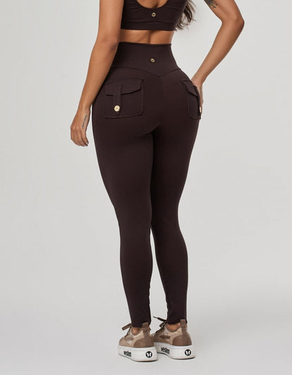 Coffee Brown Origem Pocket Legging