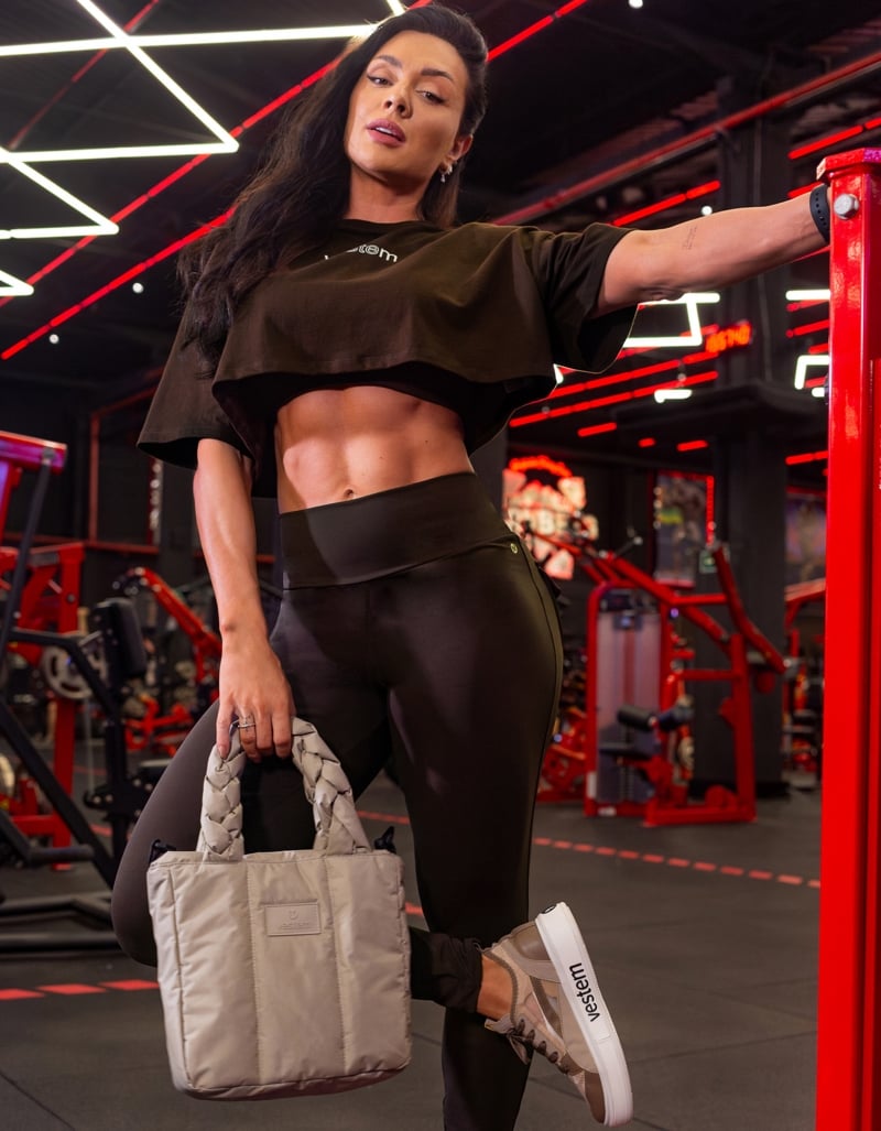 Coffee Brown Origem Pocket Legging