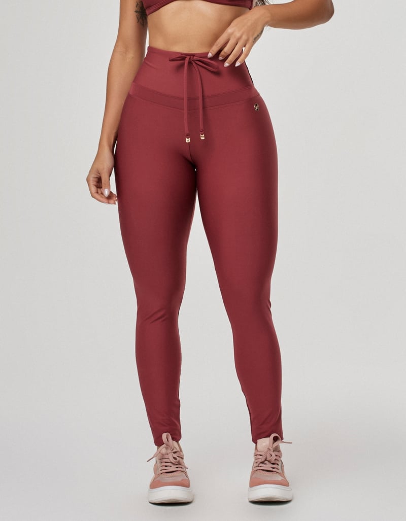 Shape Up Legacy Legging – Adrenaline Red