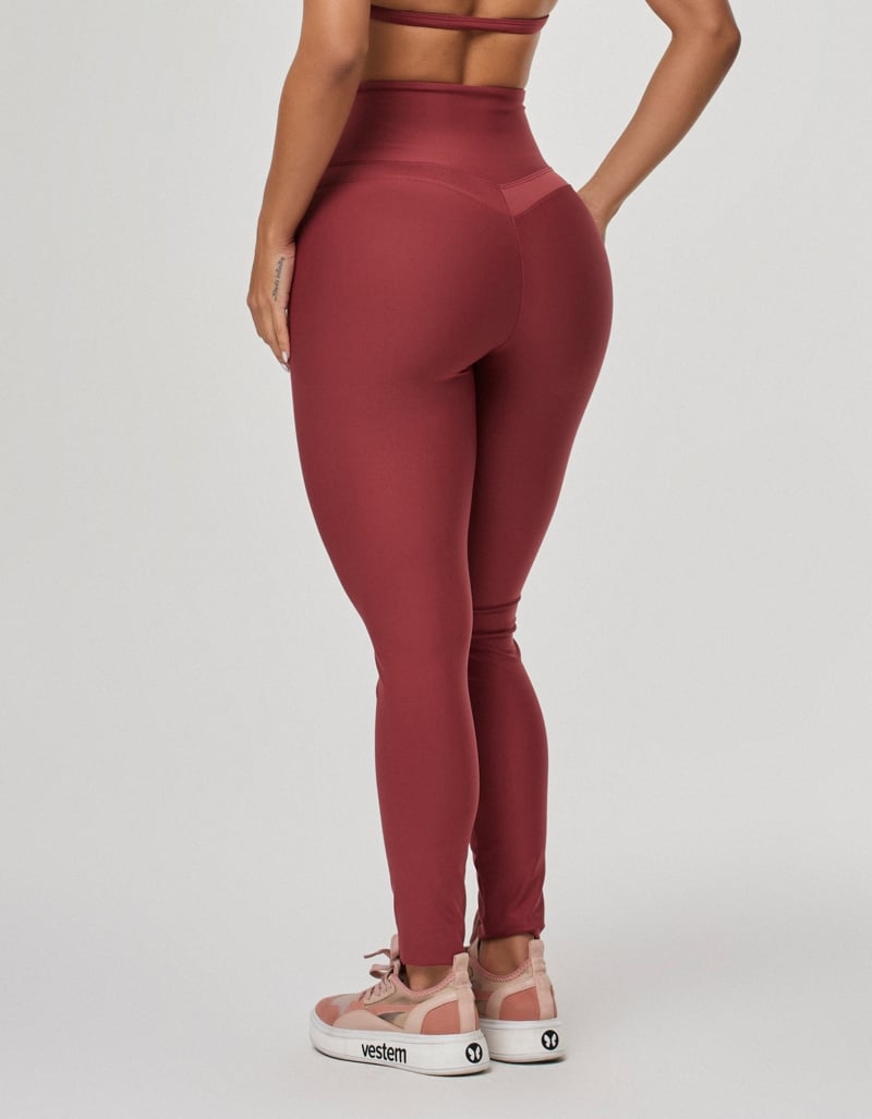 Shape Up Legacy Legging – Adrenaline Red