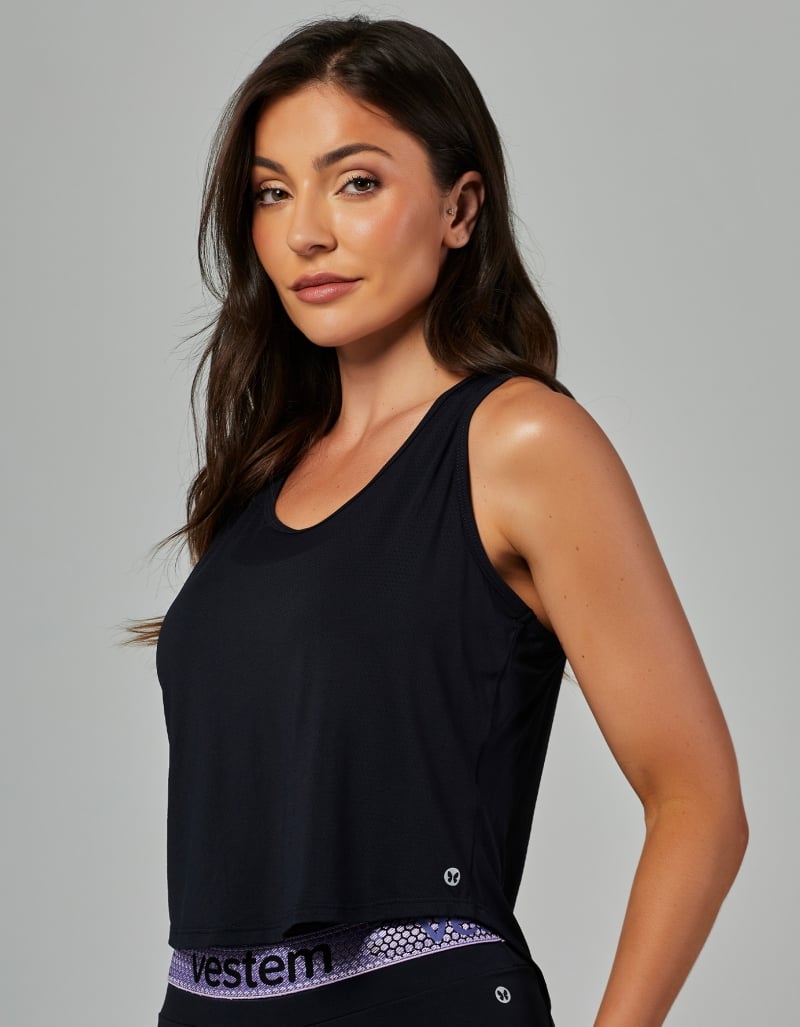 Hera Women’s Dry Fit Tank Top – Black
