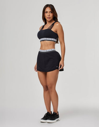 Intense Black Skirt