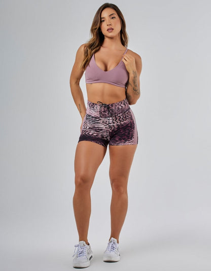 Ju Invisible Butt-Lifting Shorts – Wild Animal Black & Satin