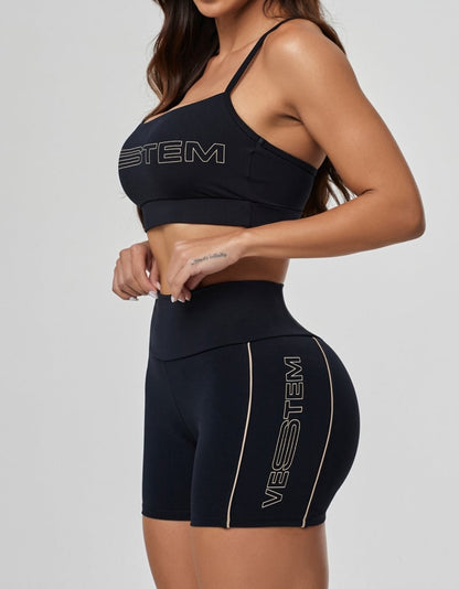 Shape Up Juju Black Shorts