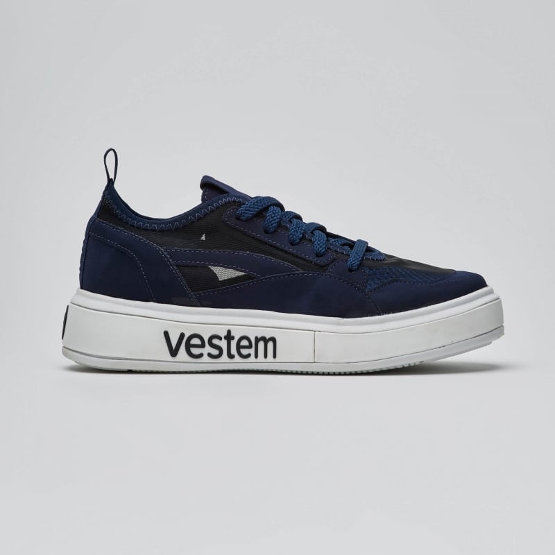 Frida Multicolor Navy Blue Sneakers