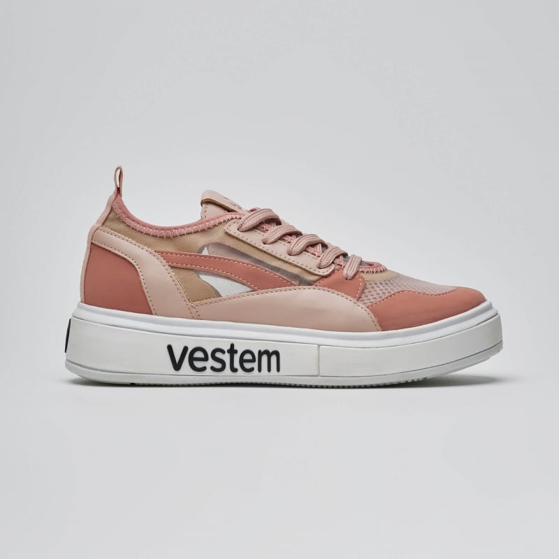Frida Multicolor Romance Pink & Satin Pink Sneakers