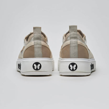 Frida Multicolor Off-White & Sand Beige Sneakers