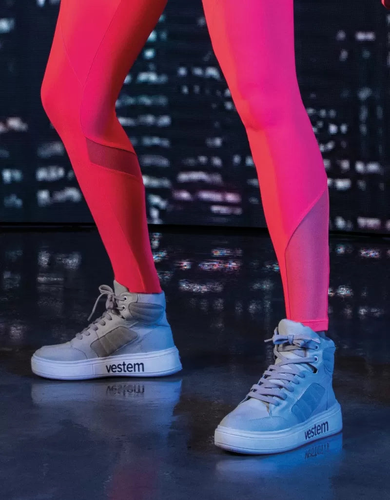Basquiat Off-White & Ecru Sneakers