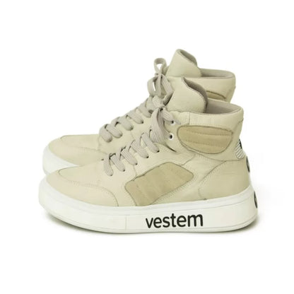 Basquiat Off-White & Ecru Sneakers