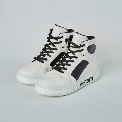 Basquiat White & Black Sneakers