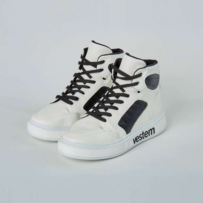 Basquiat White & Black Sneakers
