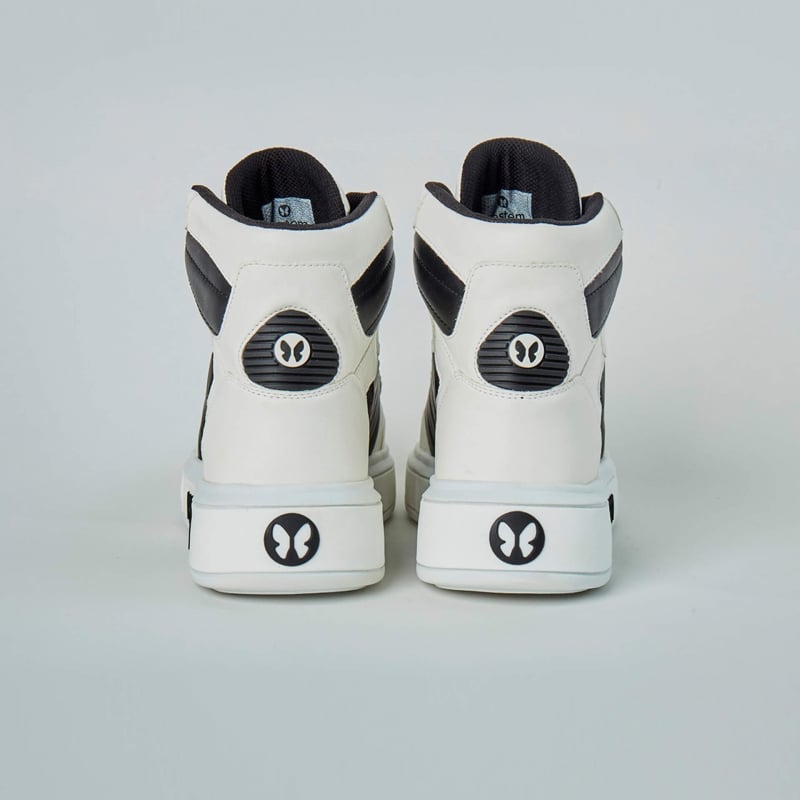 Basquiat White & Black Sneakers