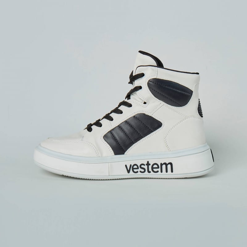 Basquiat White & Black Sneakers