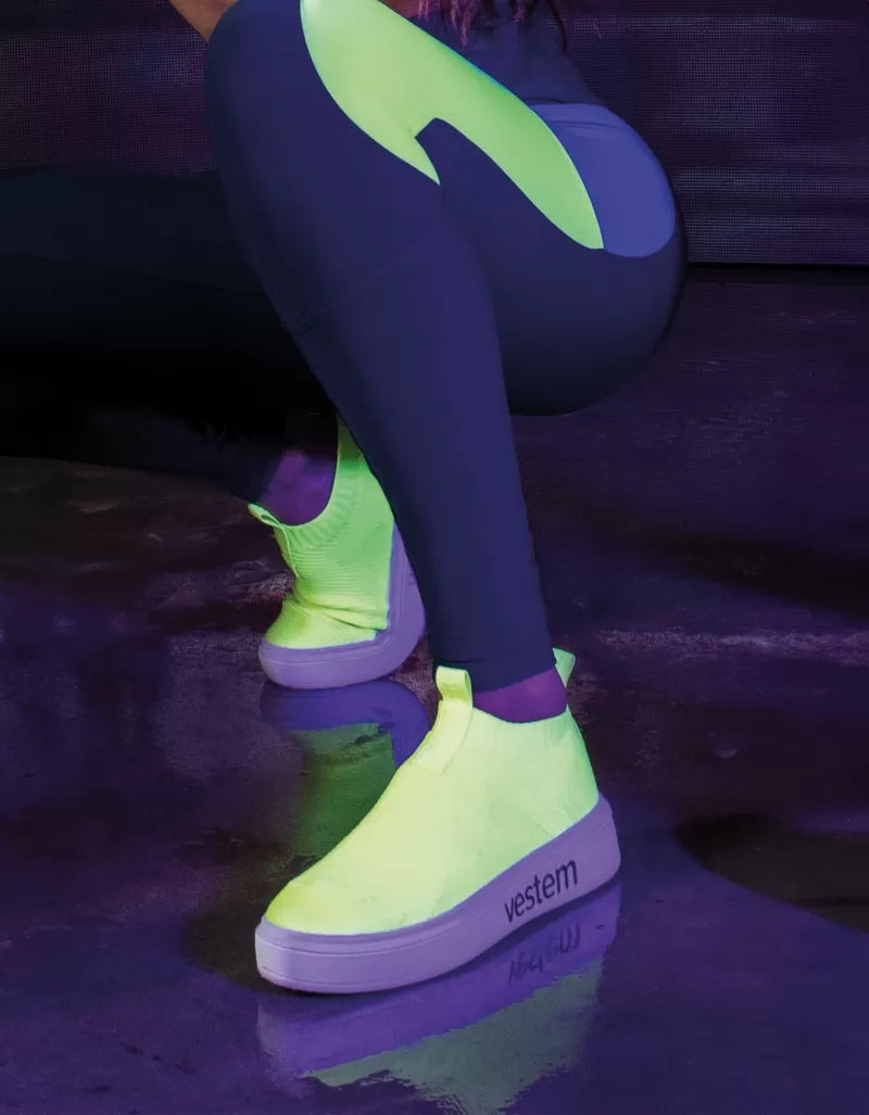Malfatti Neon Yellow Sneakers