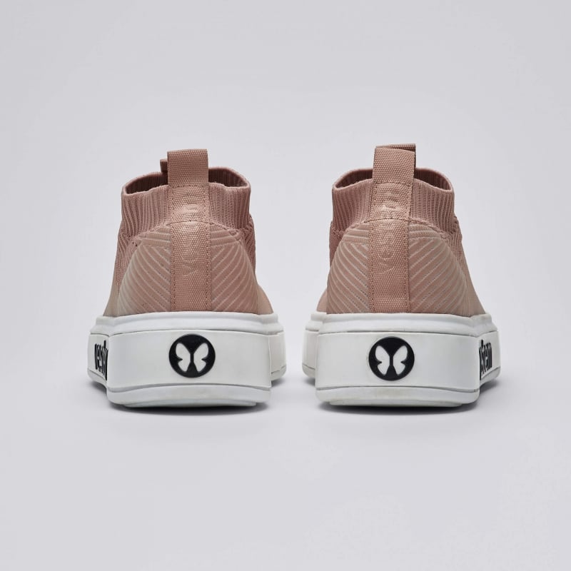 Malfatti Satin Pink Sneakers