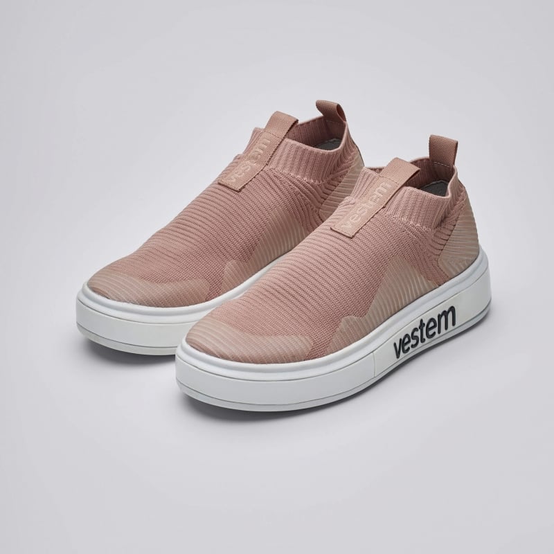 Malfatti Satin Pink Sneakers