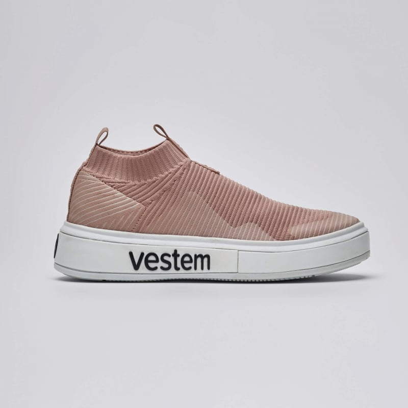 Malfatti Satin Pink Sneakers