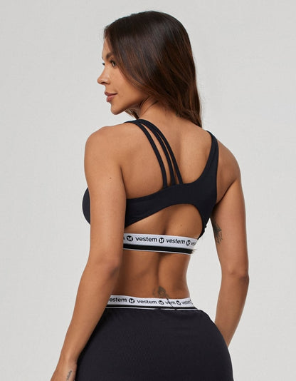 Intense High Support Top – Black